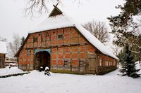 Dat Groode Hus im Winter